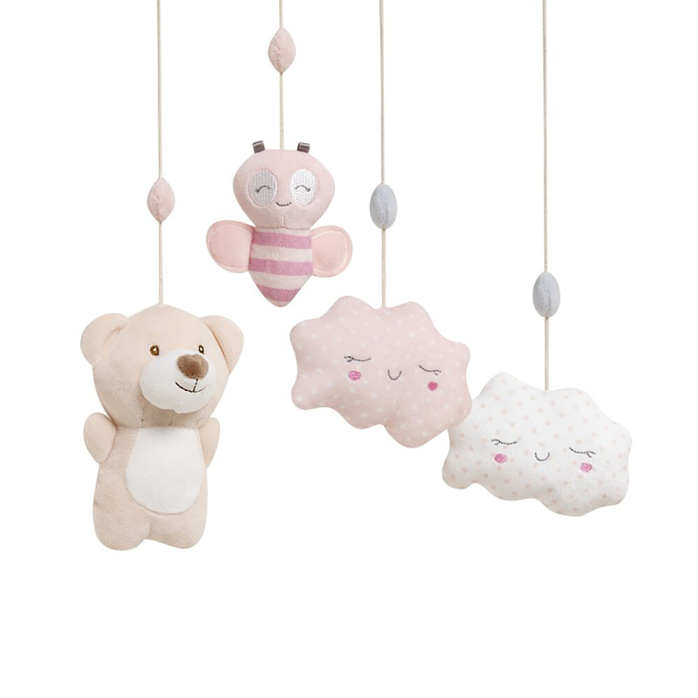 Brinquedo musical para cama do bebé