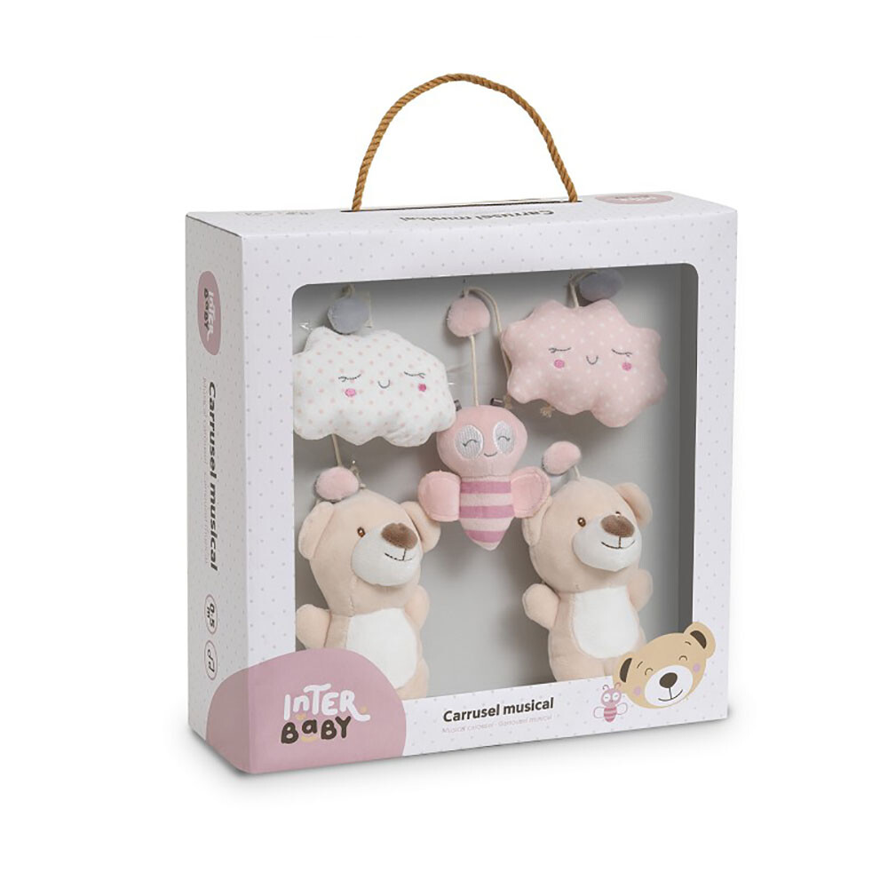 Brinquedo musical para cama do bebé