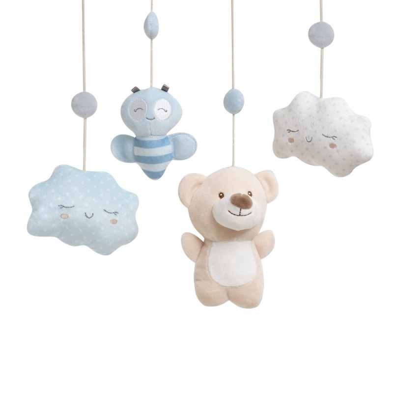 Brinquedo musical para cama do bebé