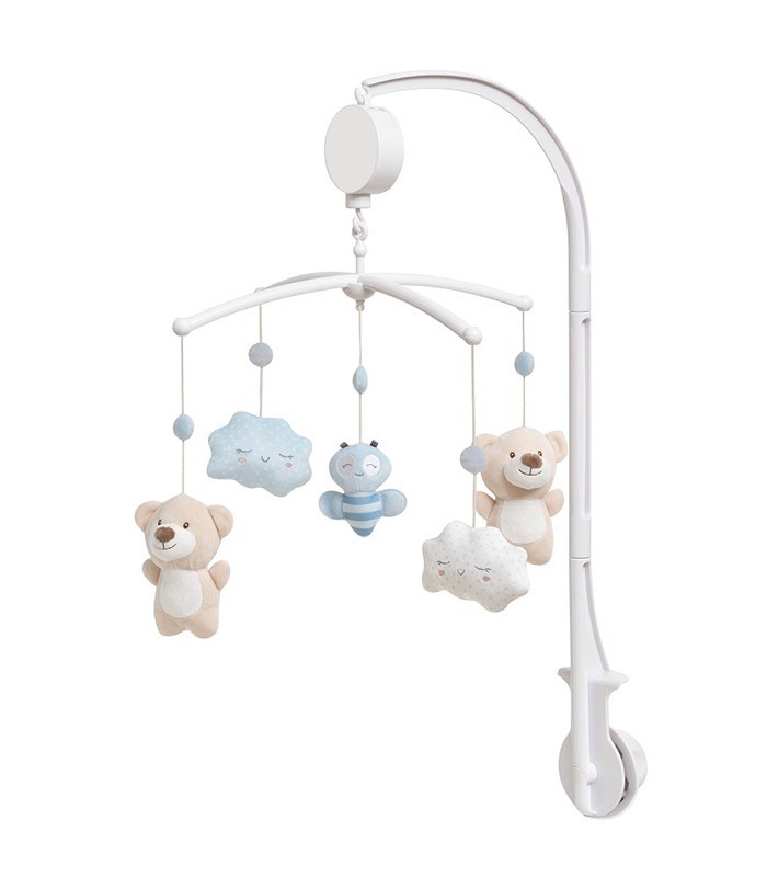 Brinquedo musical para cama do bebé