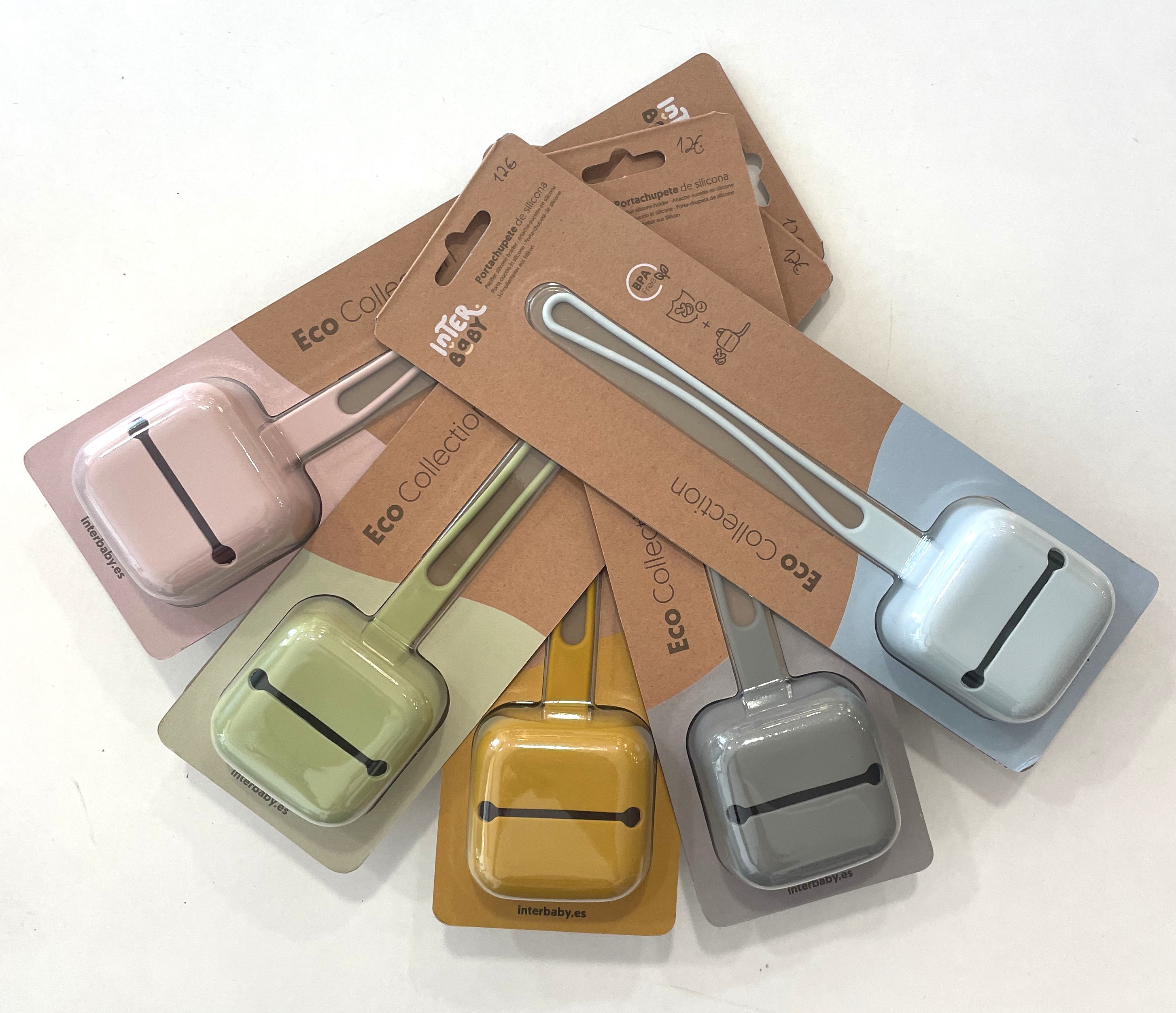 Porta chupetas silicone