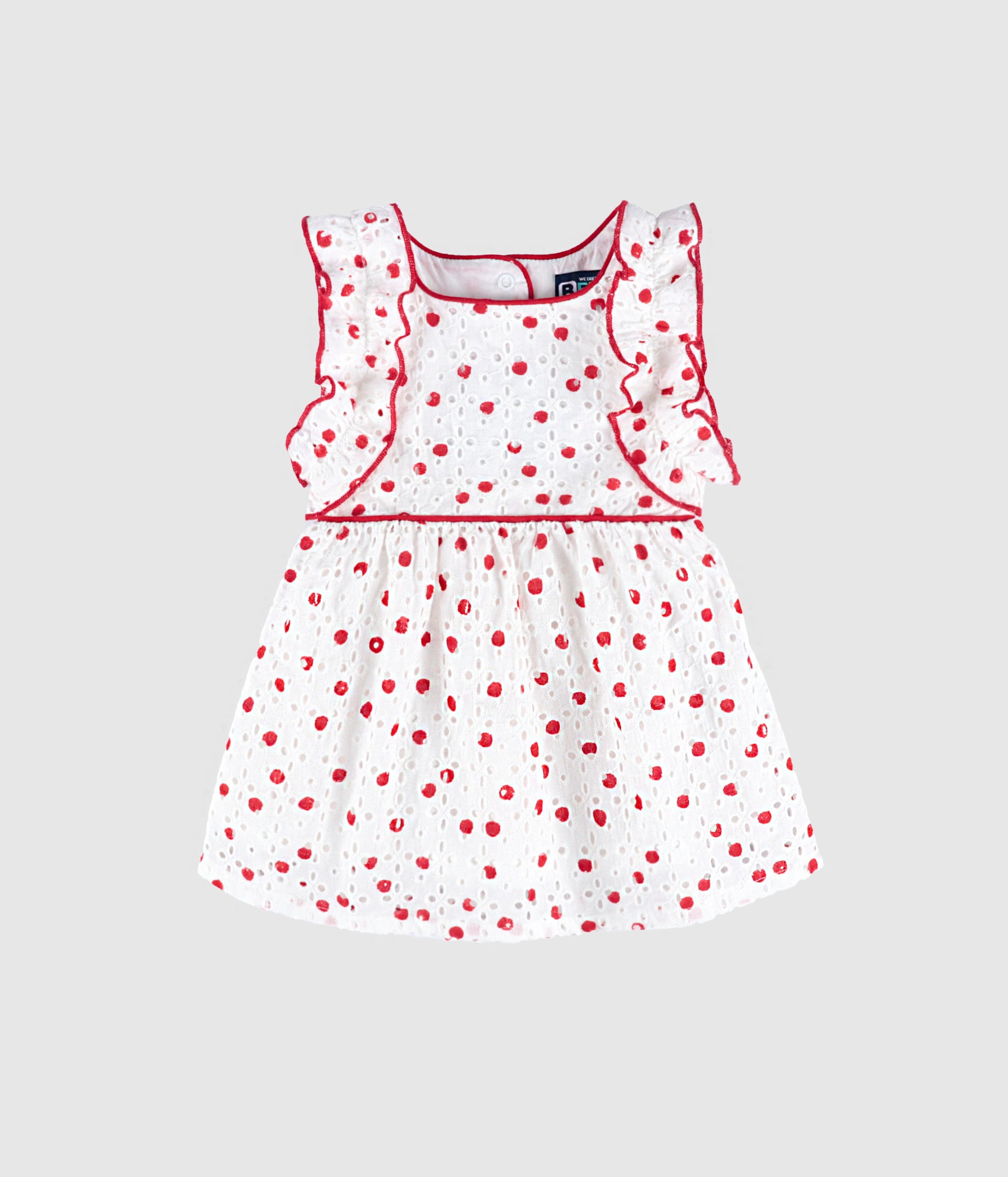 Vestido bordado inglês