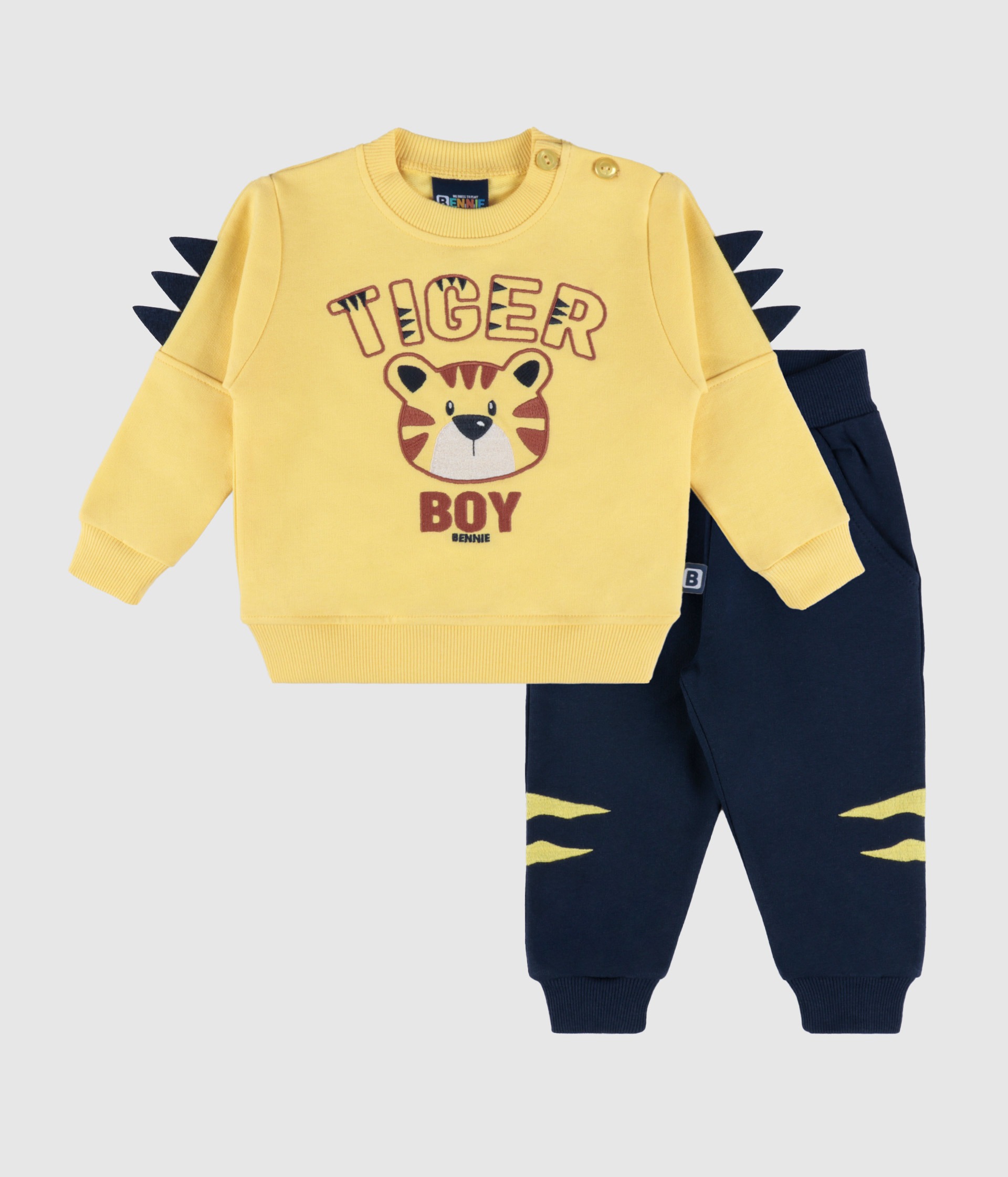Conjunto "Tiger" - Amarelo