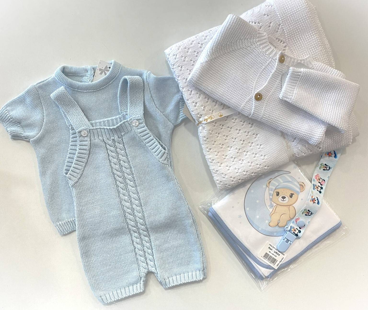 Fofo de malha com camisola