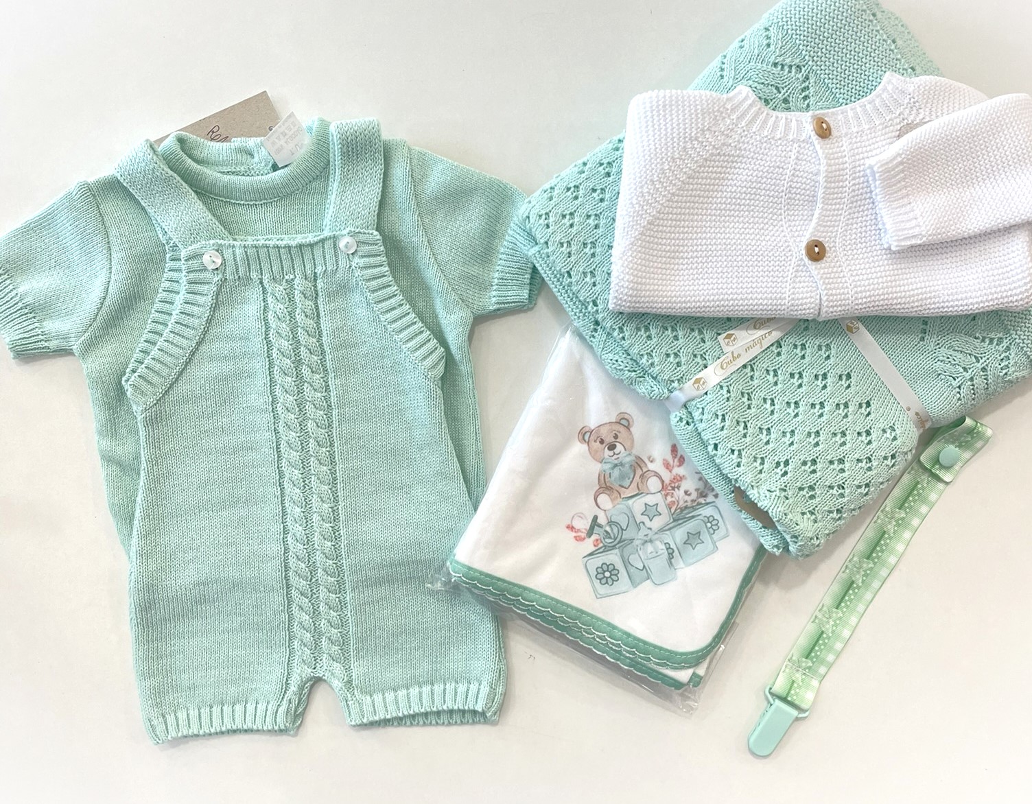 Fofo de malha com camisola