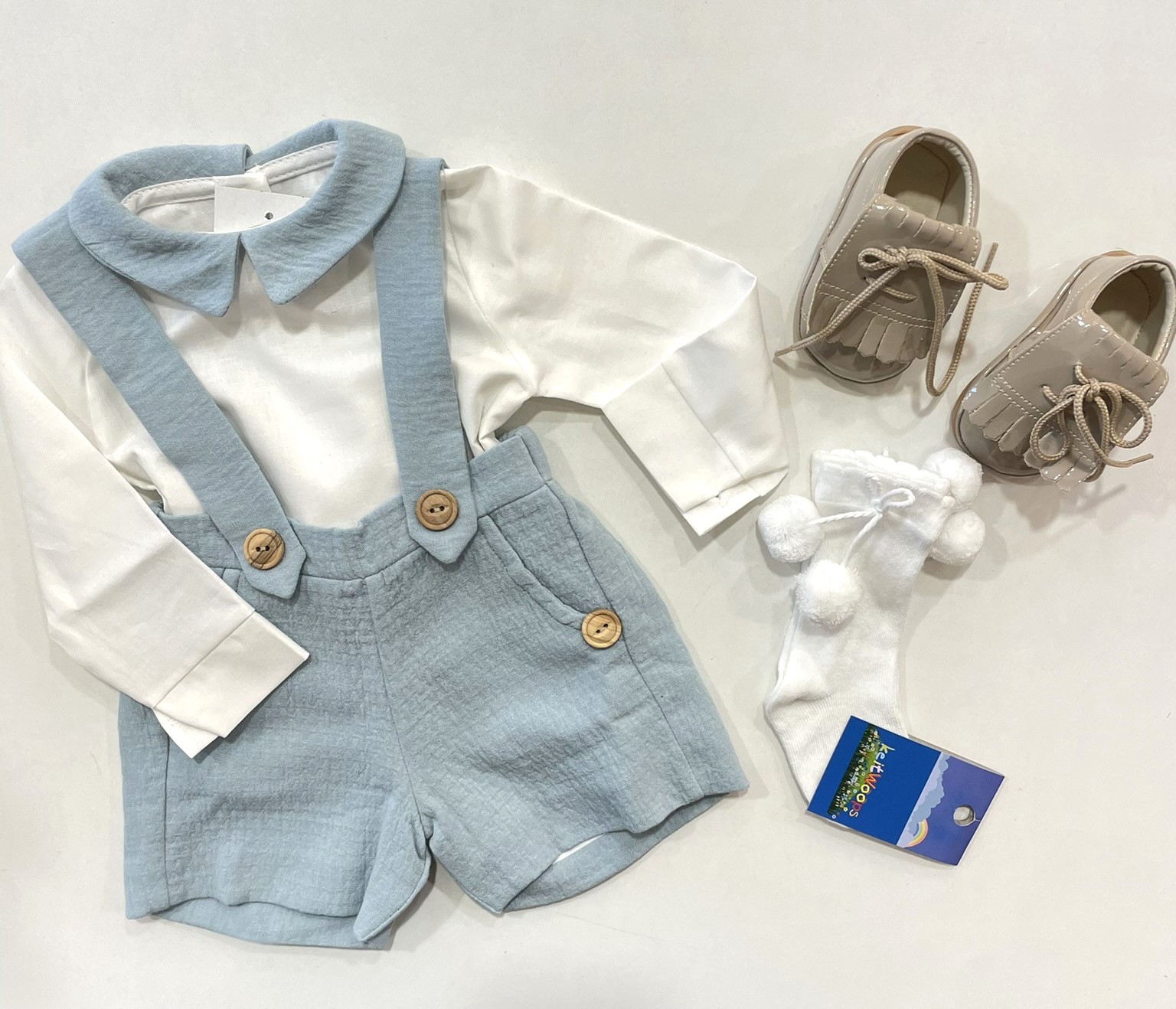 Conjunto menino - Azul