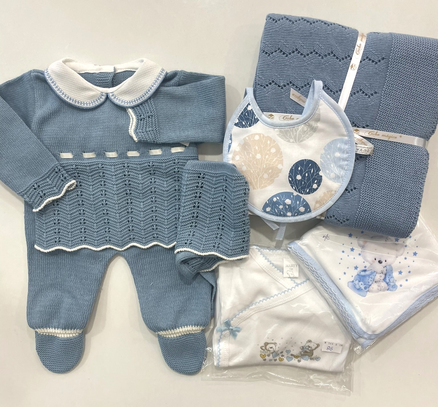 Conjunto de malha 3 peças