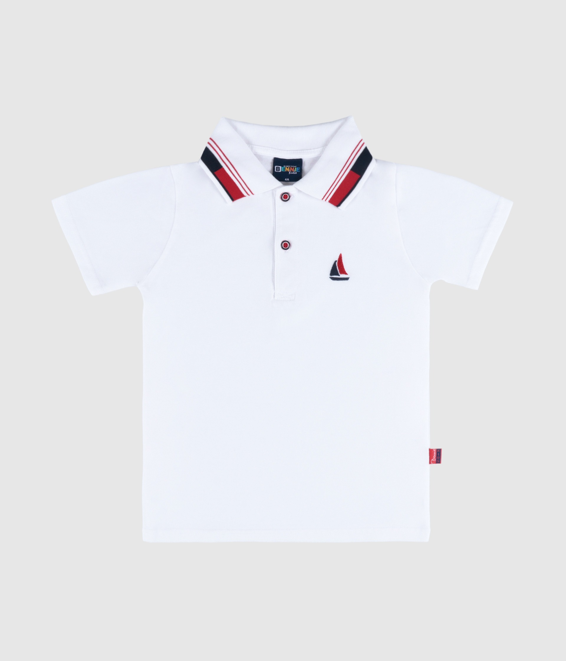 Polo piquê - Branco