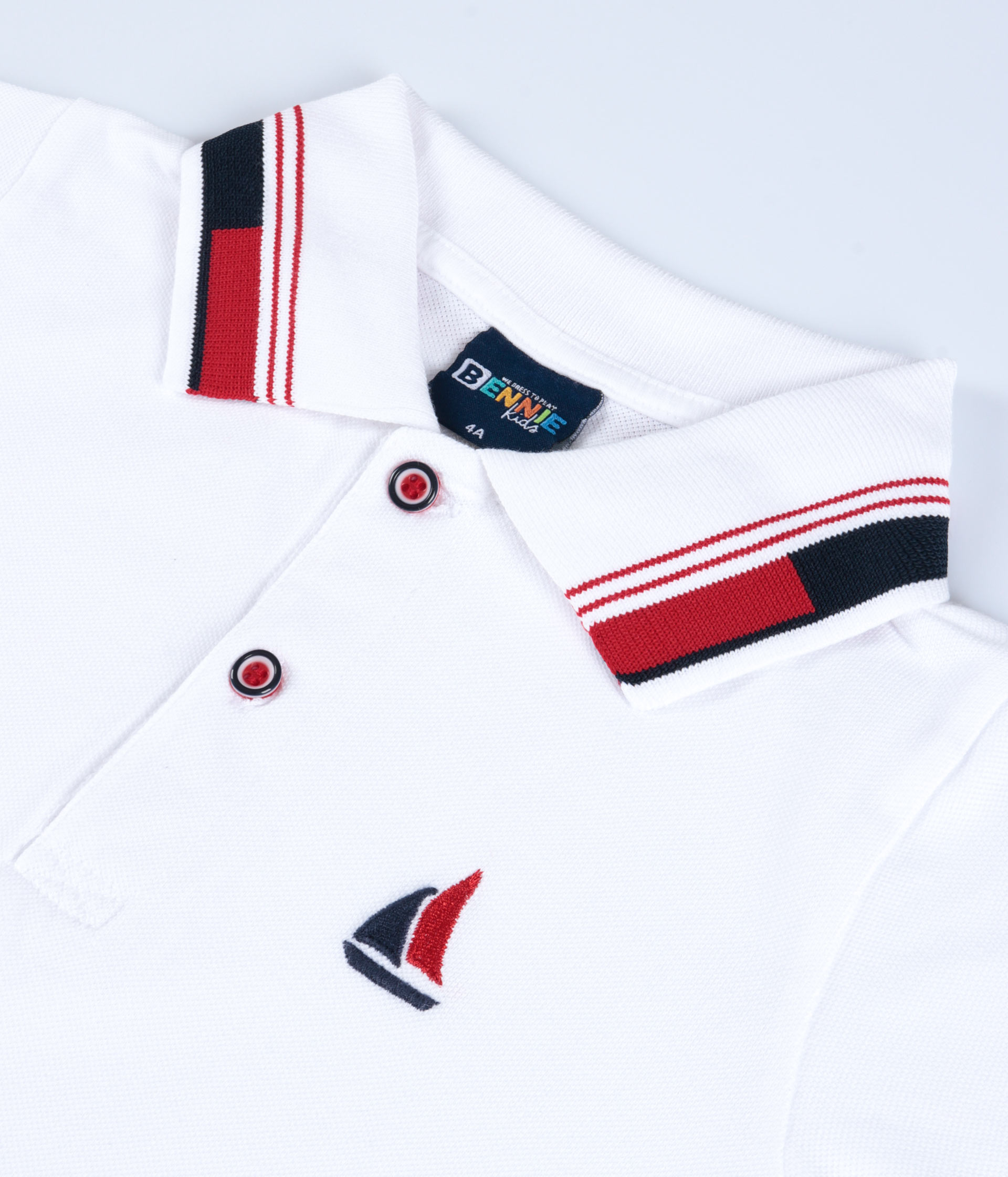 Polo piquê - Branco