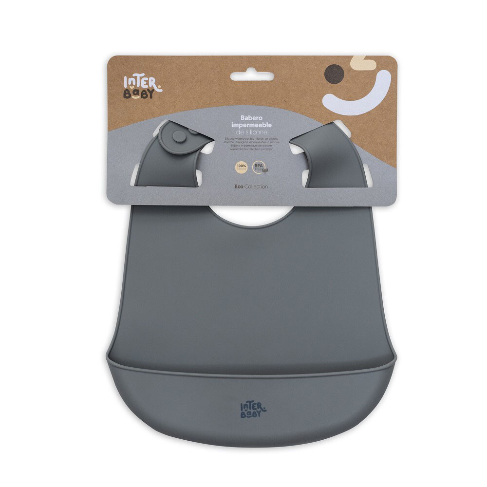 Babete de silicone lisa