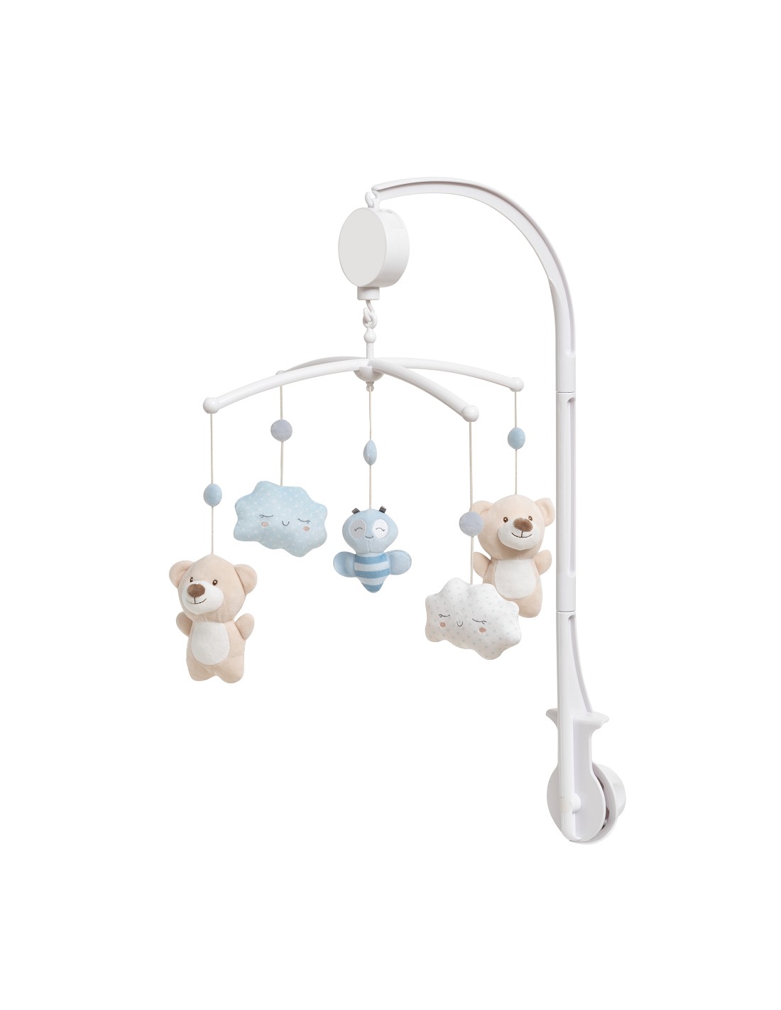 Brinquedo musical para cama do bebé