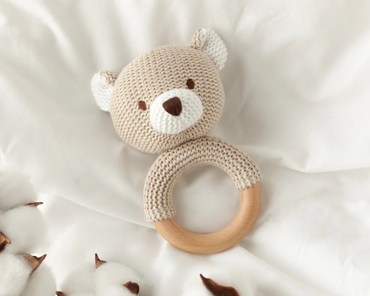 Mordedor urso de malha