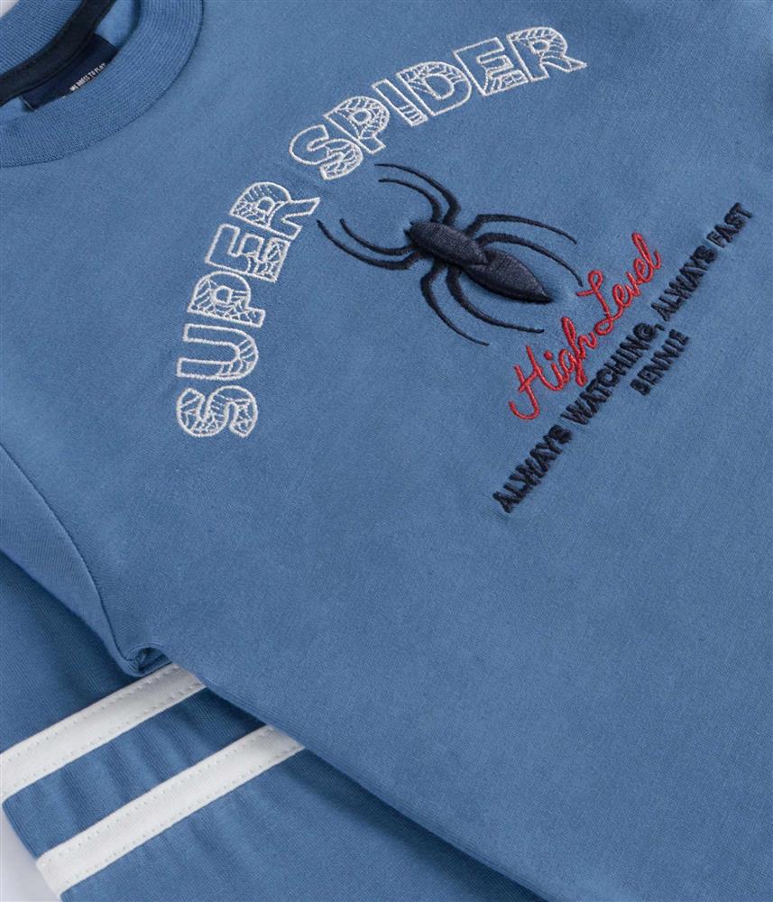 Camisola Super Spider - Azul