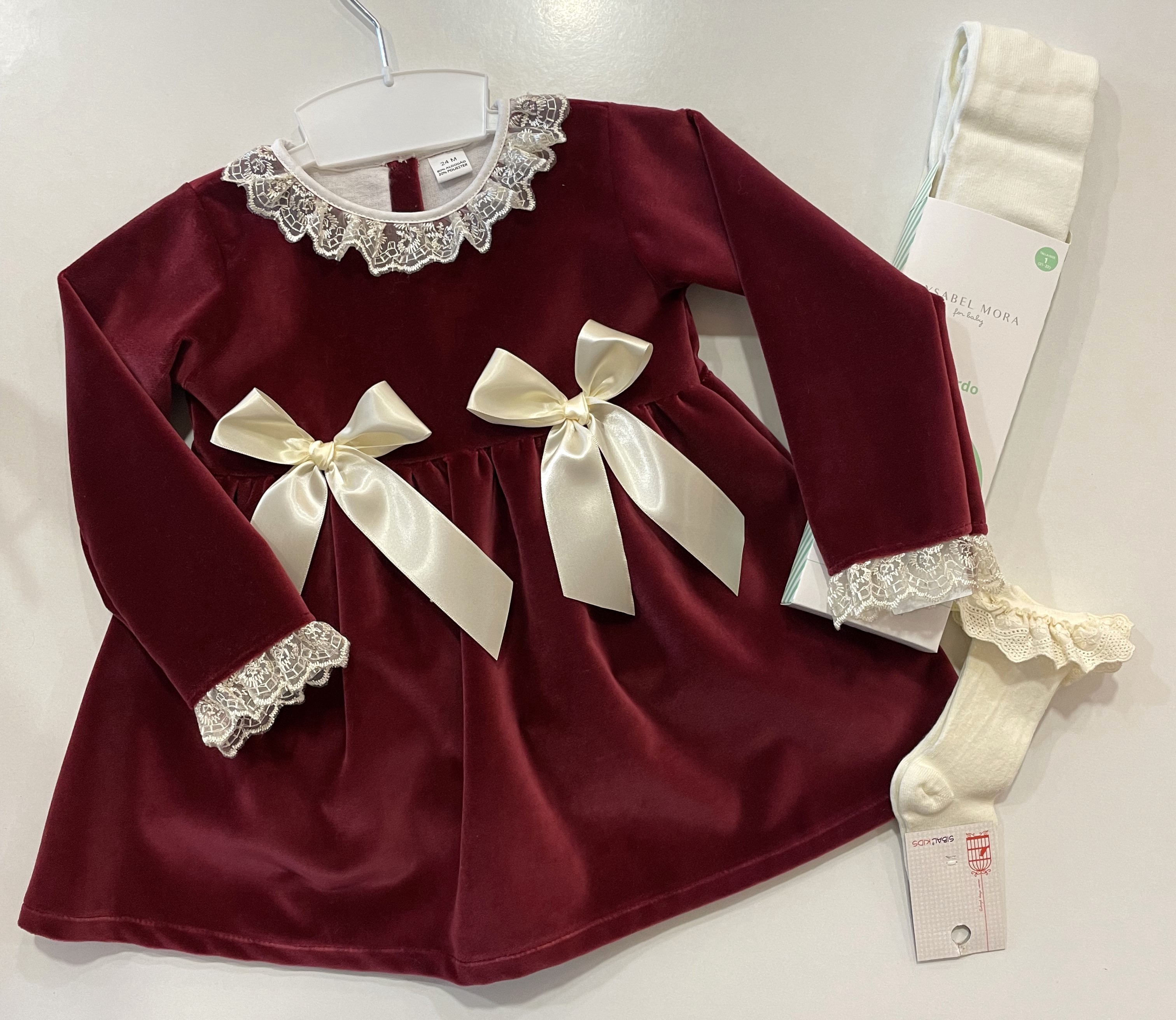 Vestido de veludo