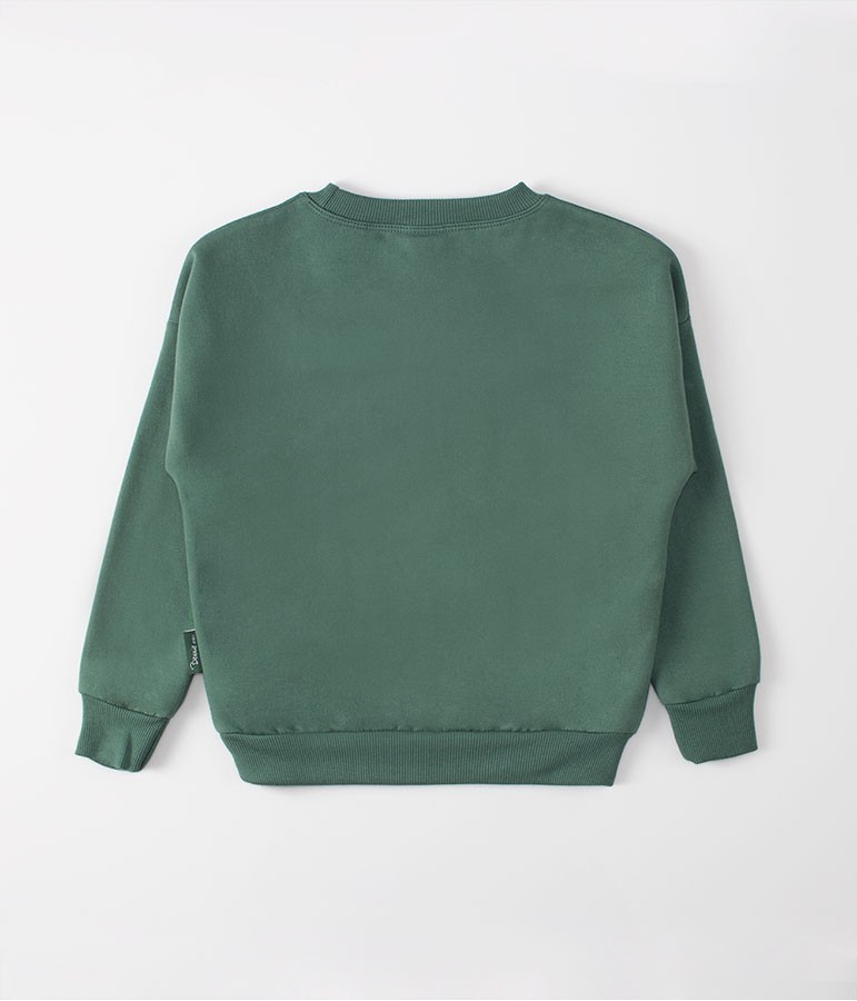 Sweatshirt Frills - Verde Seco