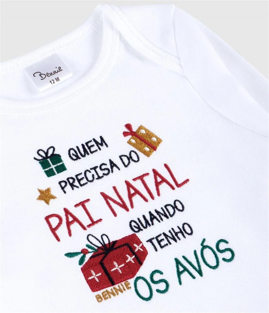 Body americano avós para o natal