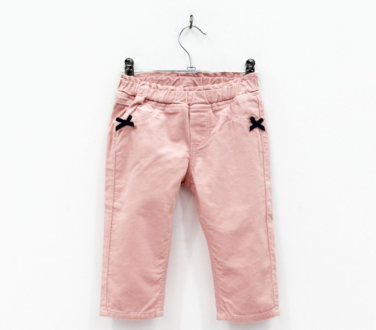 Calça de bombazine rosa