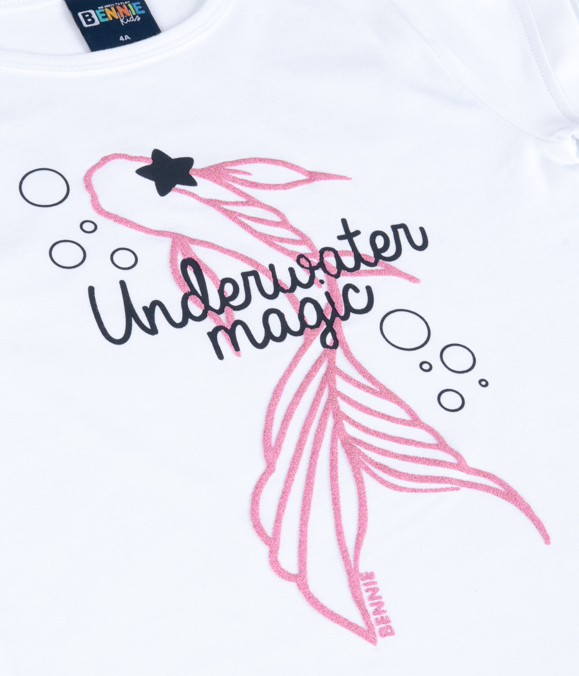 T-shirt "Sereia" - branca