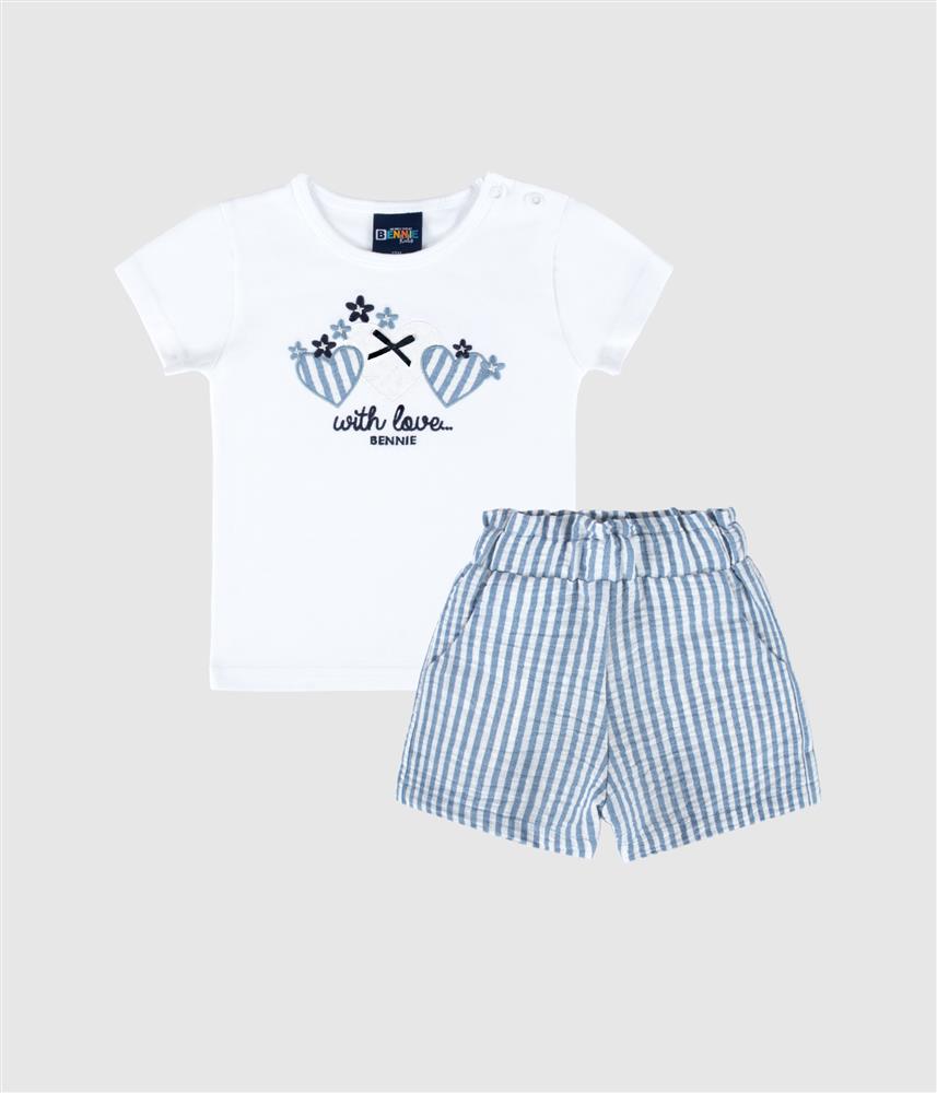 Conjunto love - azul