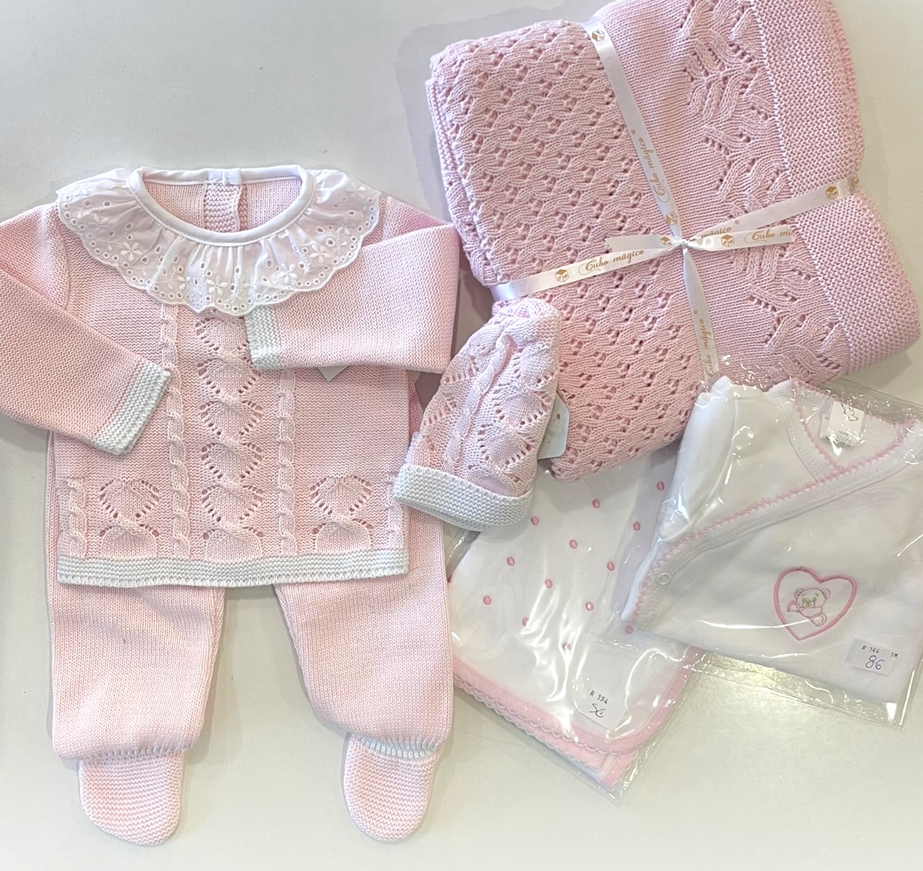 Conjunto de malha 3 peças