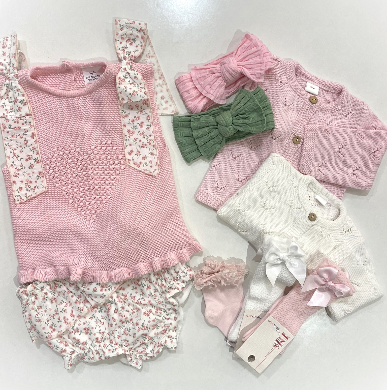túnica e tapa fraçdas - Rosa