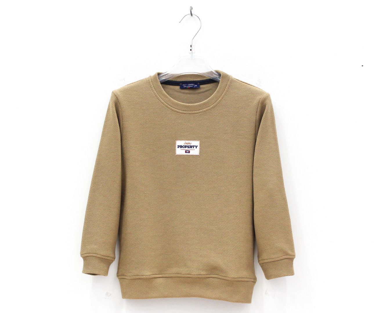 Sweat piqué - bege