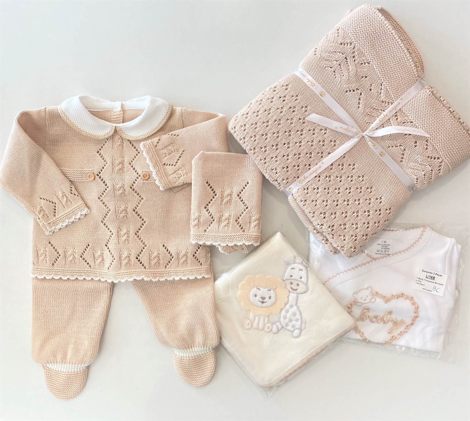 Conjunto de malha 3 peças