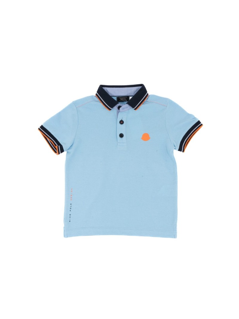 Polo piquê - Azul-bebé