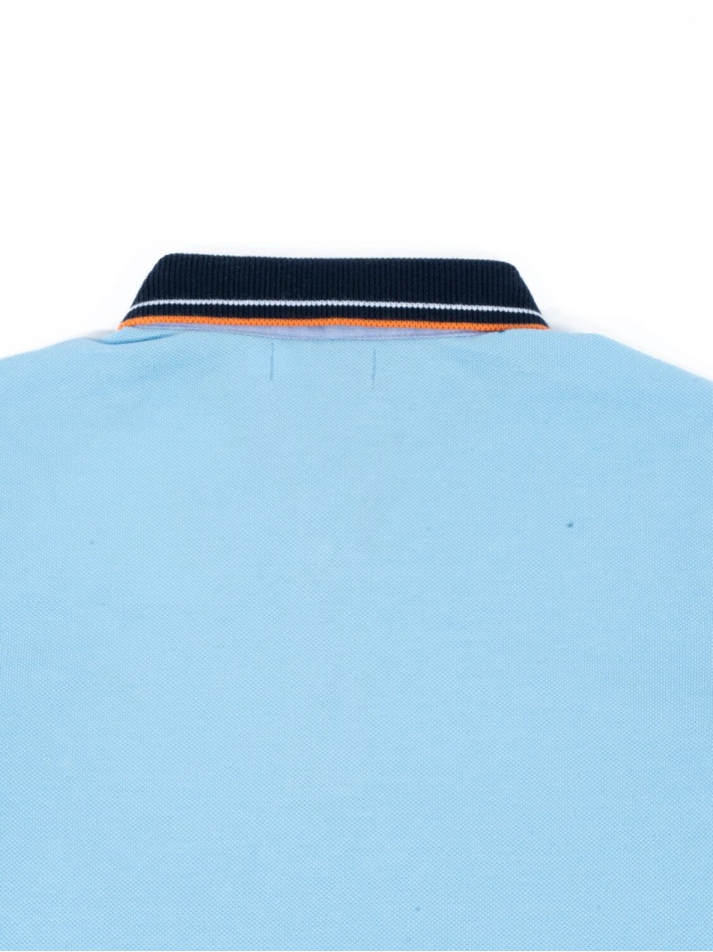 Polo piquê - Azul-bebé