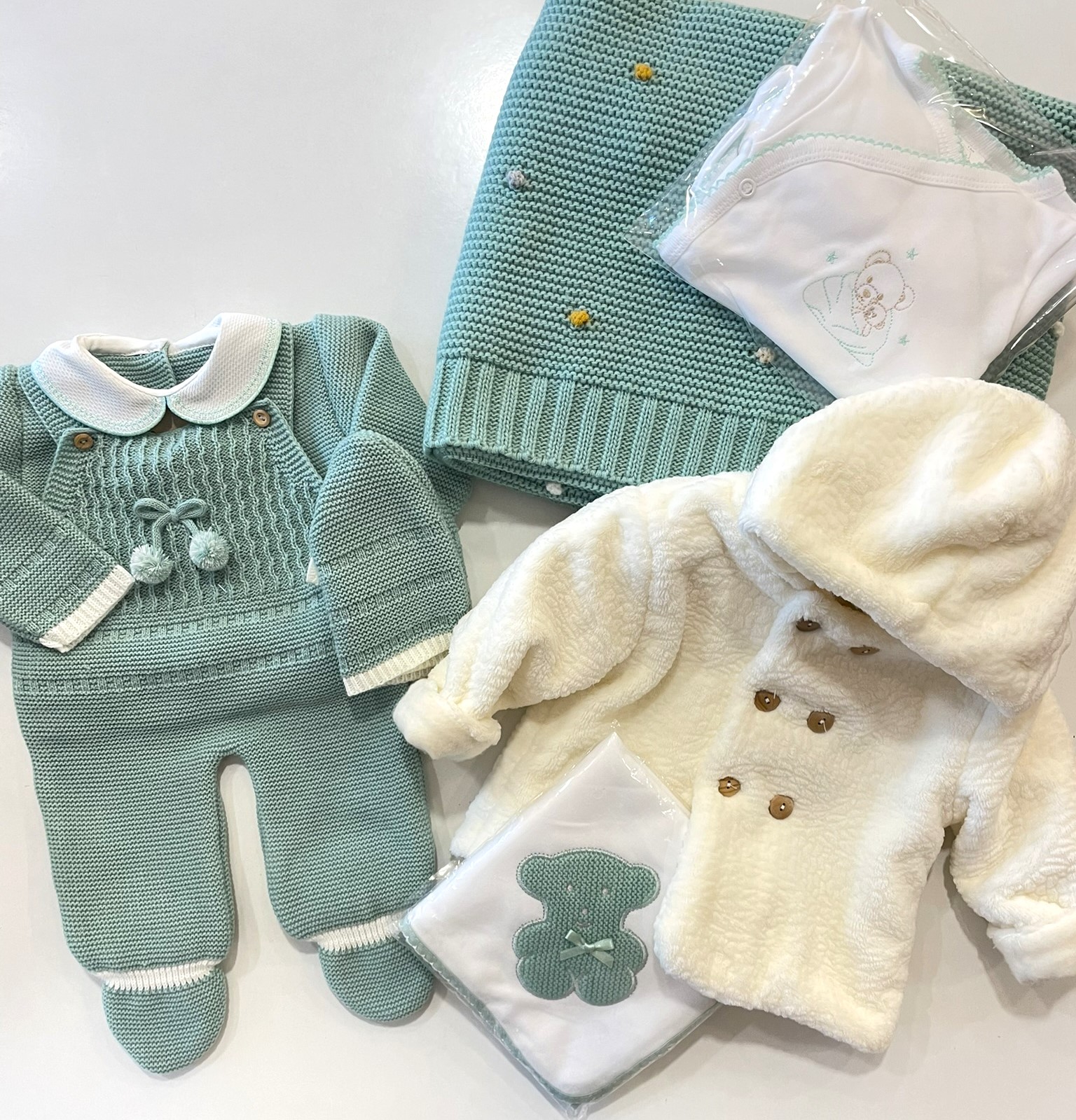 Jardineira de malha - inverno