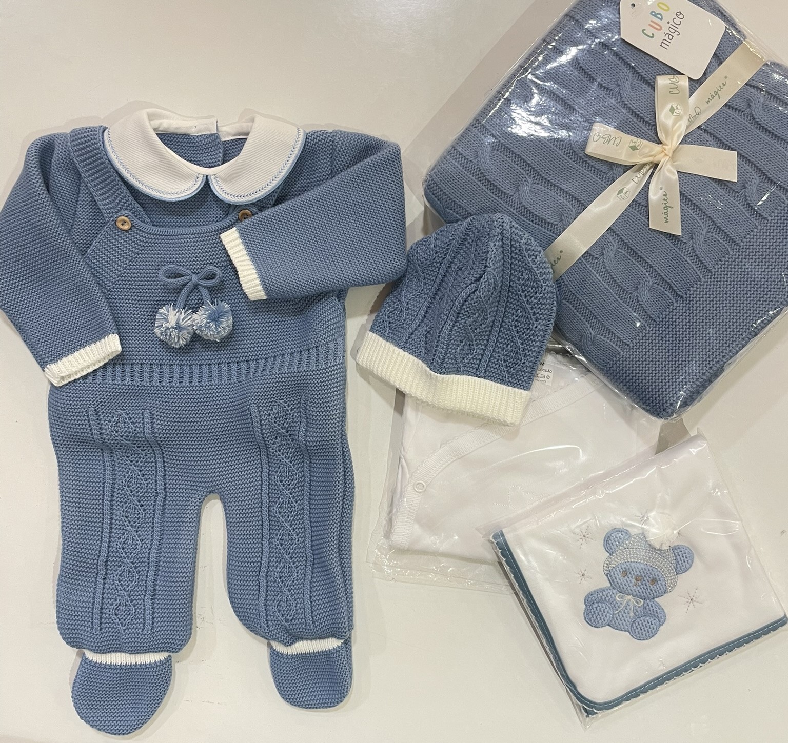 Jardineira de malha - inverno